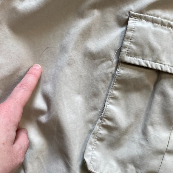 Zara Beige Cargo Joggers Size Small - Picture 7 of 7